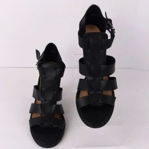 Report Rebecka black chunky heels women's size 8.5
